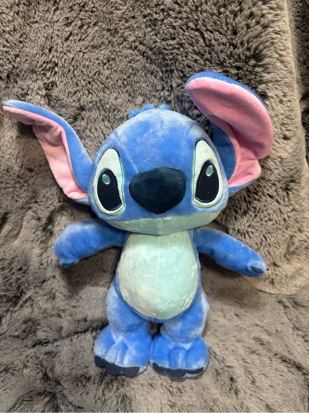 Disney Blue and Pink Stitch Plush Stuffed Animal